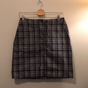 Vintage Limited preppy plaid skirt